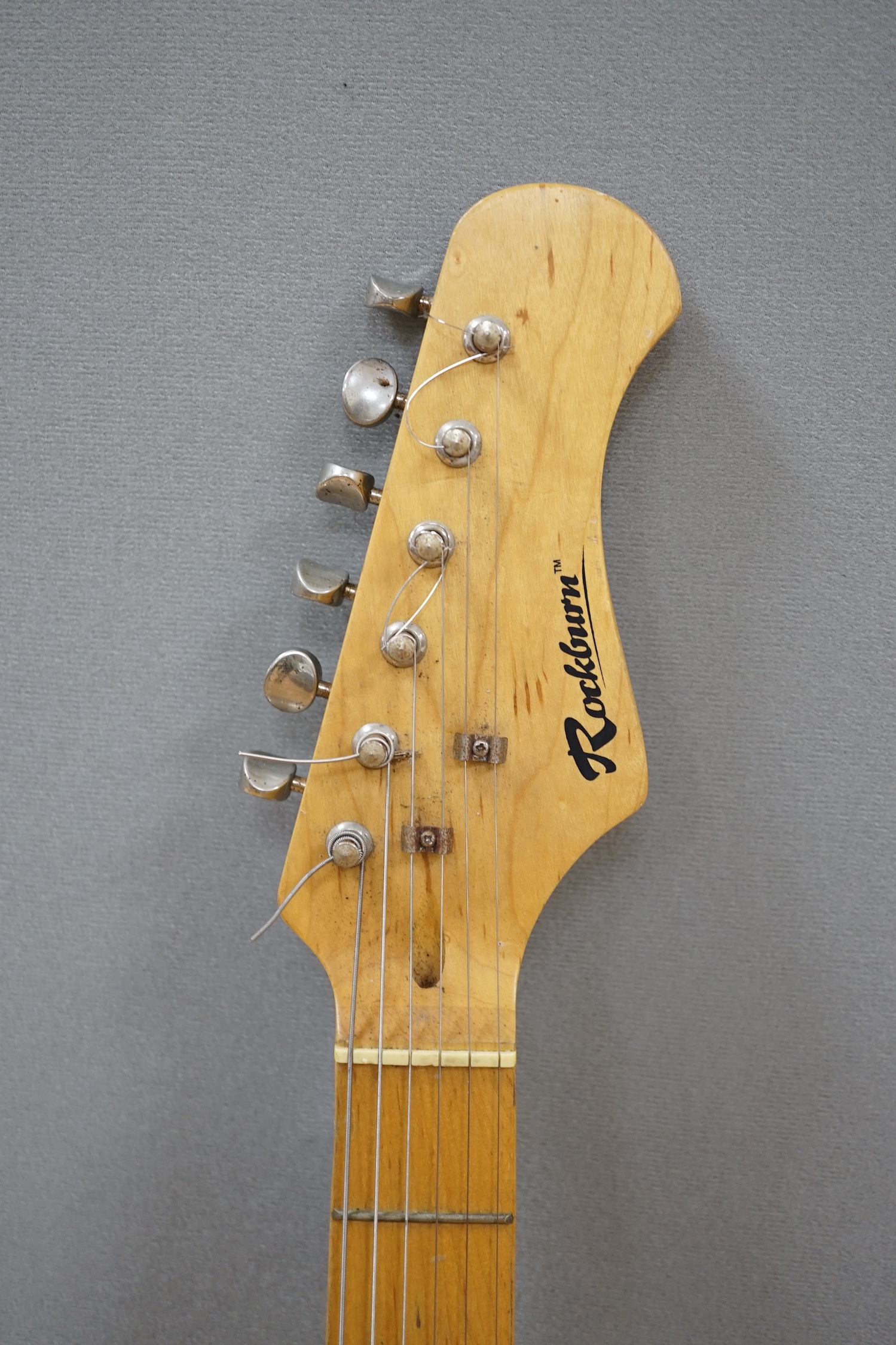 A Rockburn electric guitar